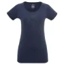 Millet Imja Wool Print Kurzarm-t-shirt, Saphir