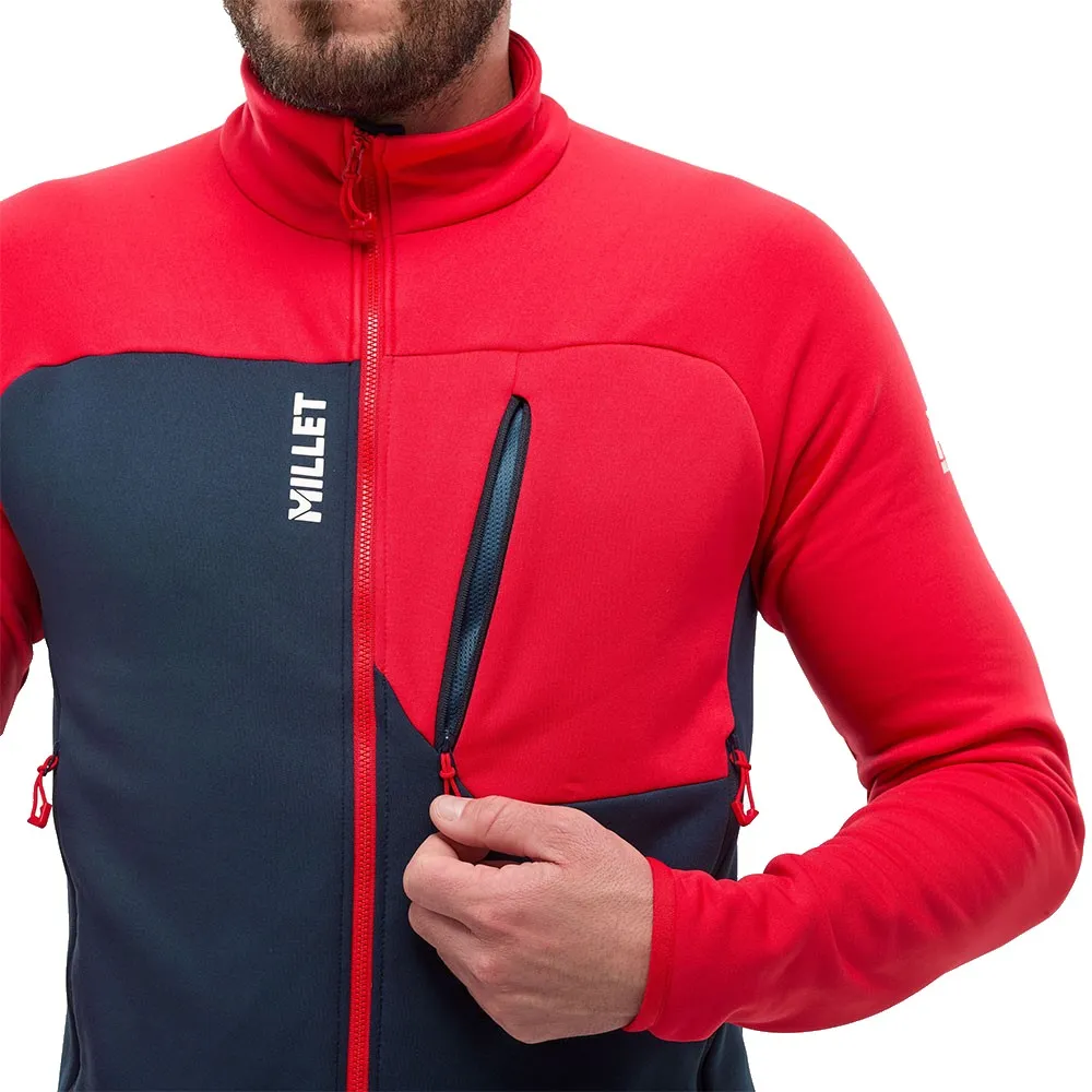 Millet Seneca Fleece Mit Durchgehendem Reißverschluss Millet Seneca Fleece Mit Durchgehendem Reißverschluss