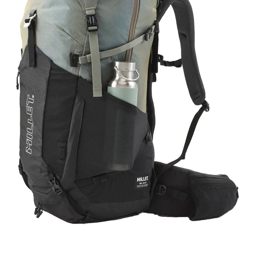 Millet Ubic 55+15l Rucksack, E-black / sand Millet Ubic 55+15l Rucksack, E-black / sand