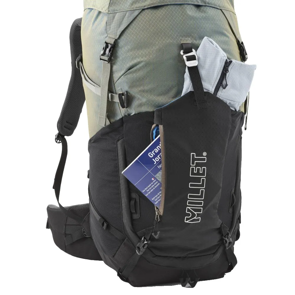 Millet Ubic 55+15l Rucksack, E-black / sand Millet Ubic 55+15l Rucksack, E-black / sand