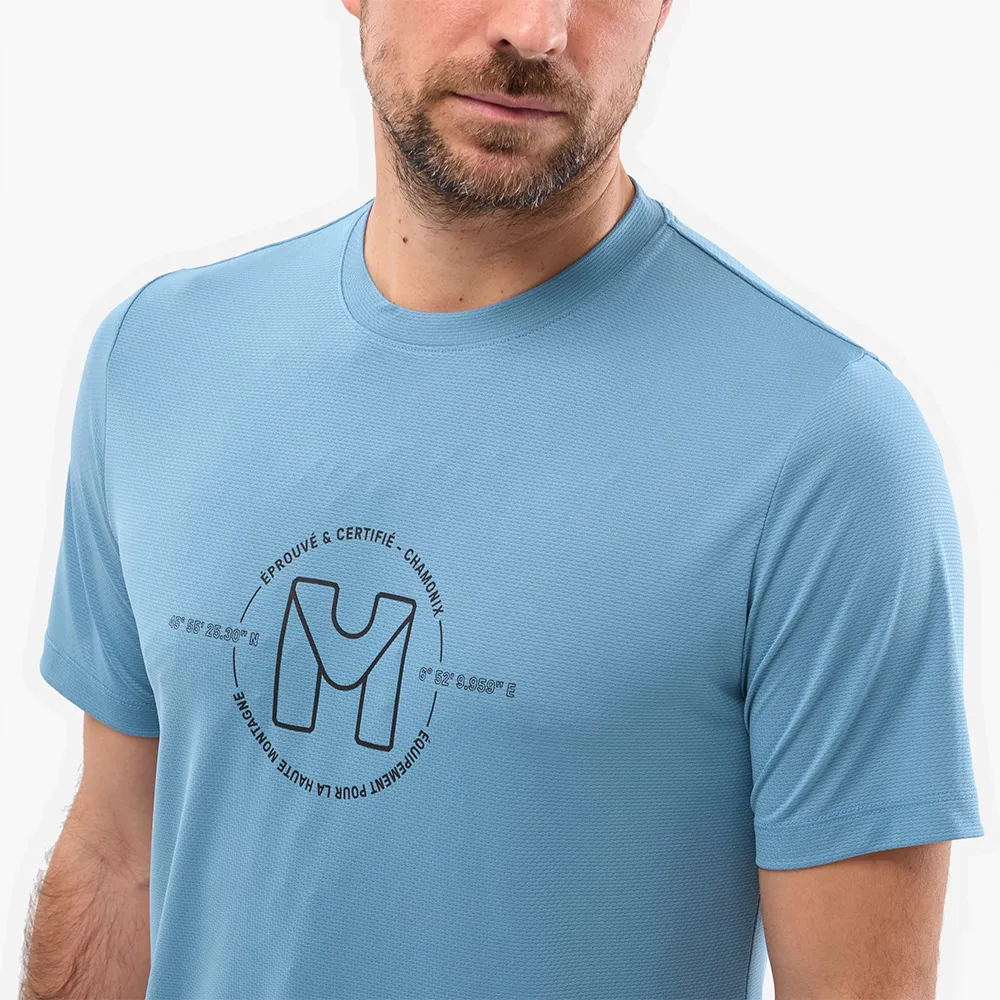 Millet Ubic Light Kurzarm-t-shirt, Coronet blue