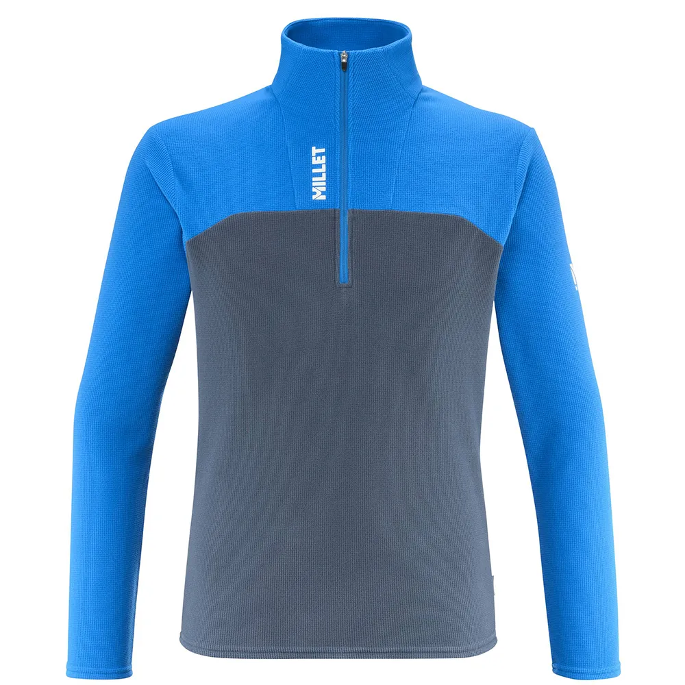 Millet Ubic Lightgrid Fleece Mit Halbem Reißverschluss Millet Ubic Lightgrid Fleece Mit Halbem Reißverschluss