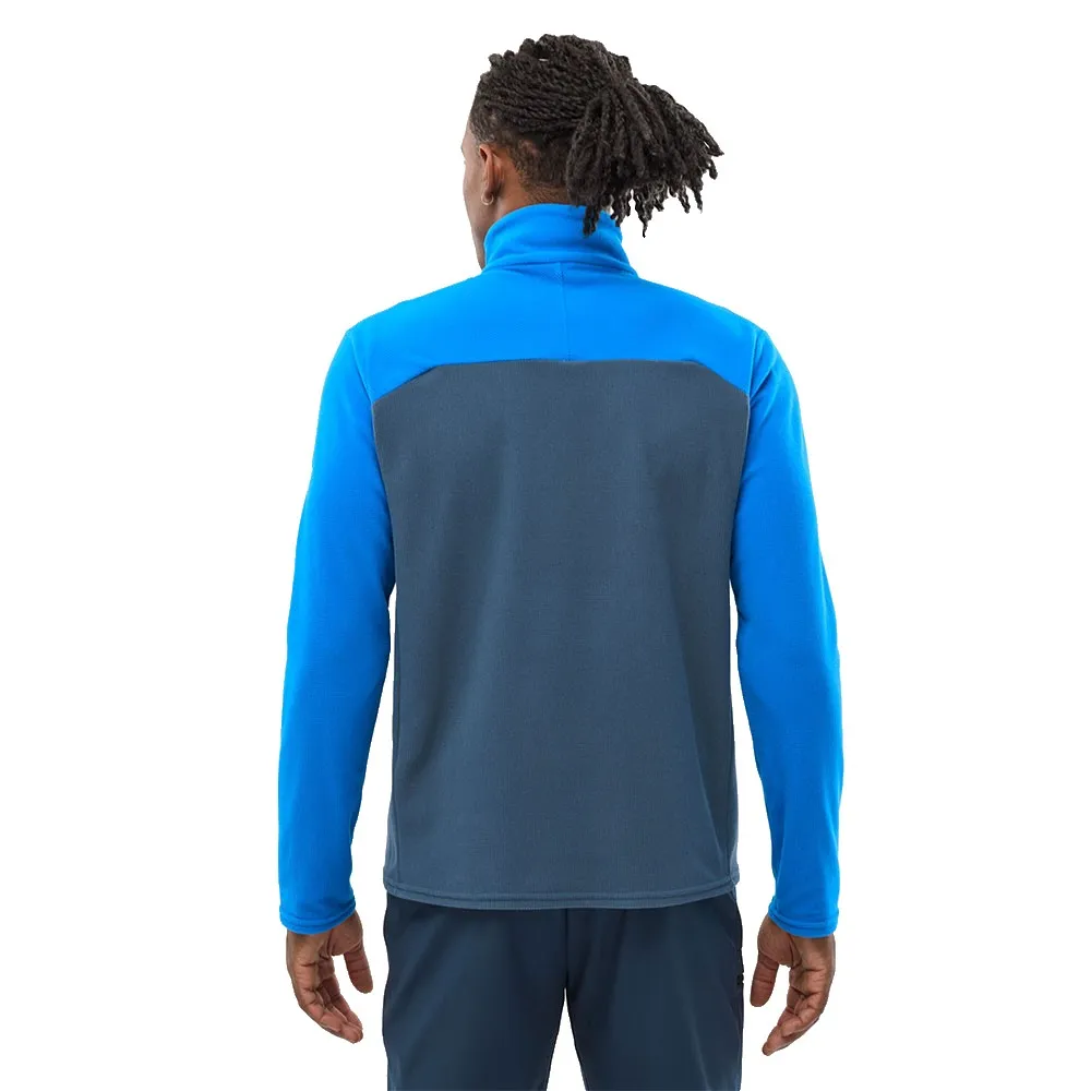Millet Ubic Lightgrid Fleece Mit Halbem Reißverschluss Millet Ubic Lightgrid Fleece Mit Halbem Reißverschluss