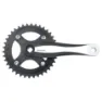 Miranda Beta 1r Plus Kurbelgarnitur, Black / silver, 170mm, 38t