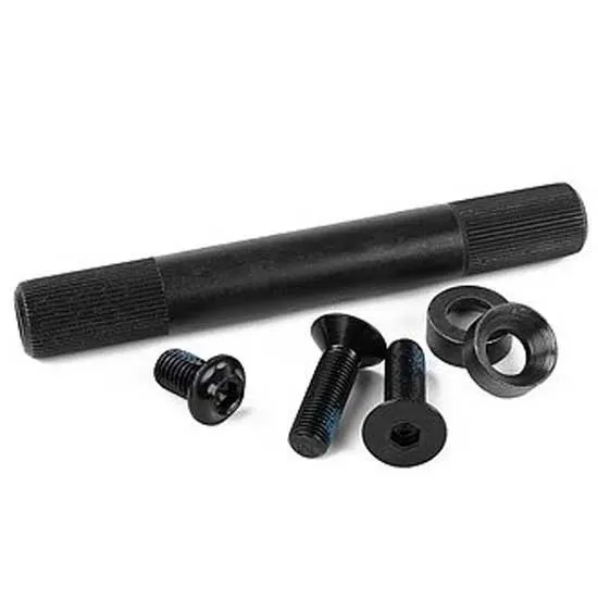 Mission 48 Spline Kurbelwelle, Black, 19mm Mission 48 Spline Kurbelwelle, Black, 19mm