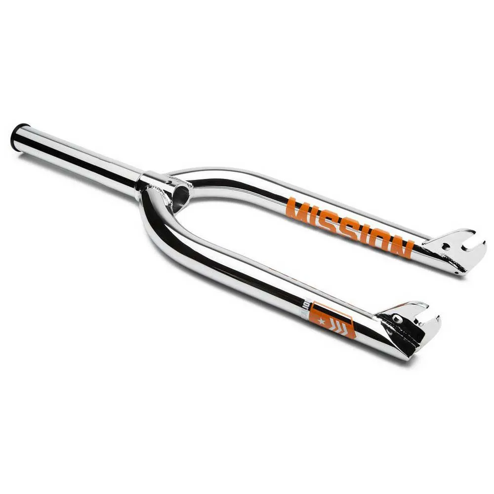 Mission Battalion V2 Bmx-gabel, Chrome, 20" Mission Battalion V2 Bmx-gabel, Chrome, 20"