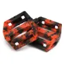 Black / dark red