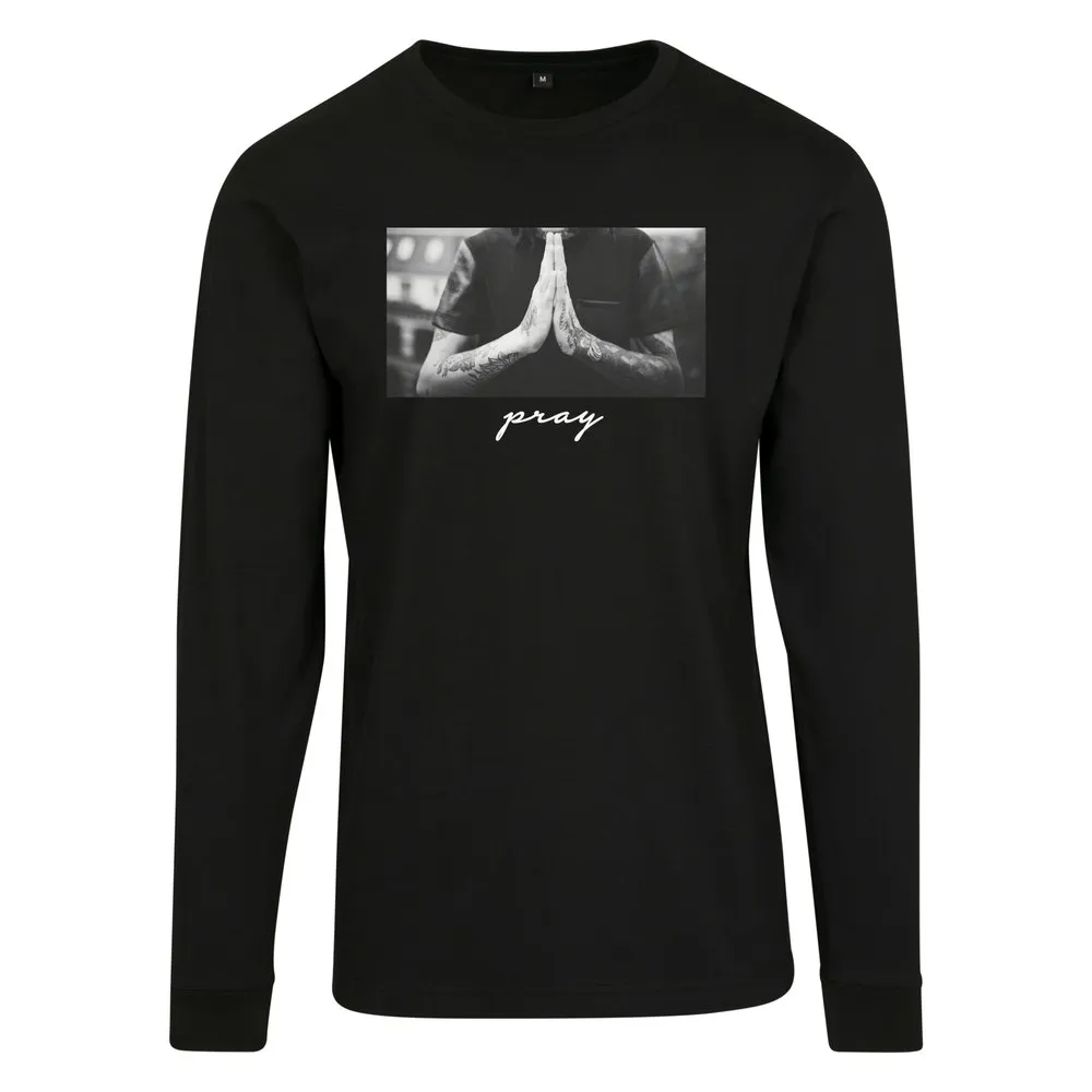 Mister Tee Urban Classics Pray Langarm-t-shirt male