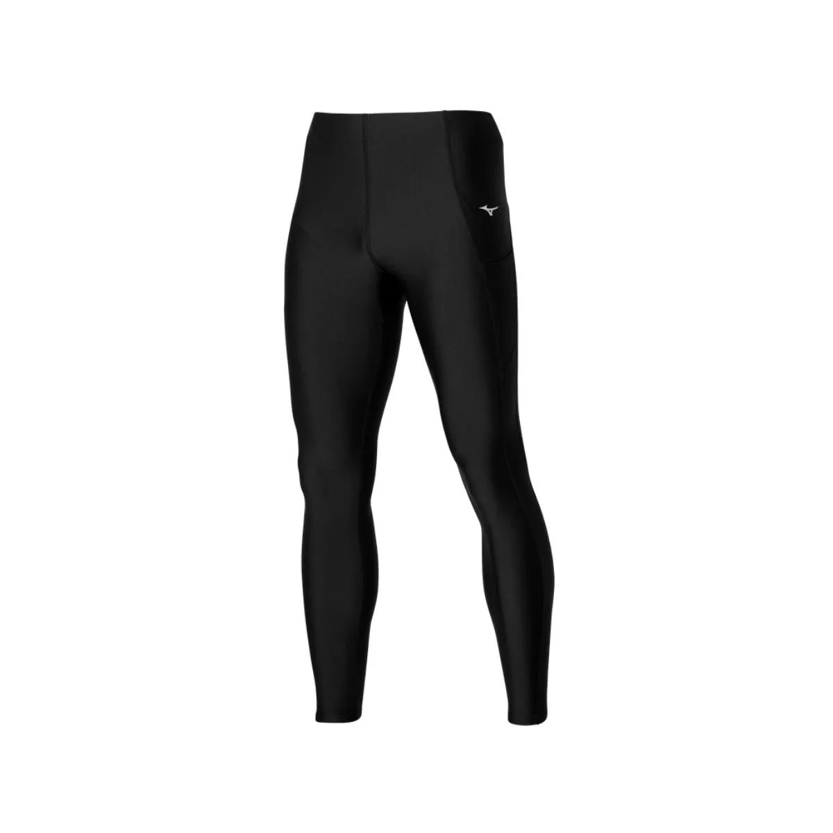 Mizuno Impulse Core Lange Leggings, Schwarz