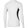 Mizuno Mid Weight-light Crew Langarm-baselayer, White