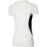 Mizuno Mid Weight-light Kurzarm-baselayer, White