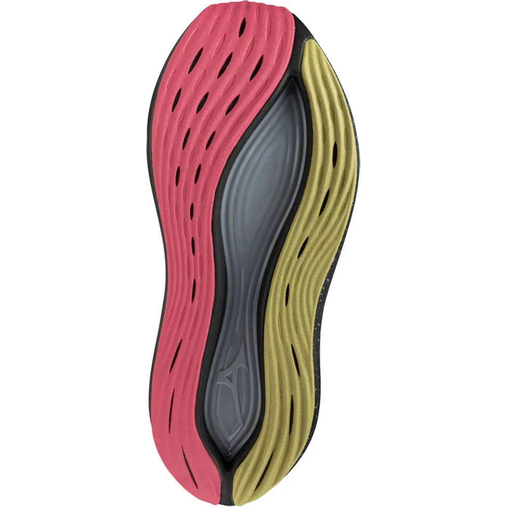 Mizuno Neo Vista Unisex Laufschuhe male, Black / silver / pink tetra Mizuno Neo Vista Unisex Laufschuhe male, Black / silver / pink tetra