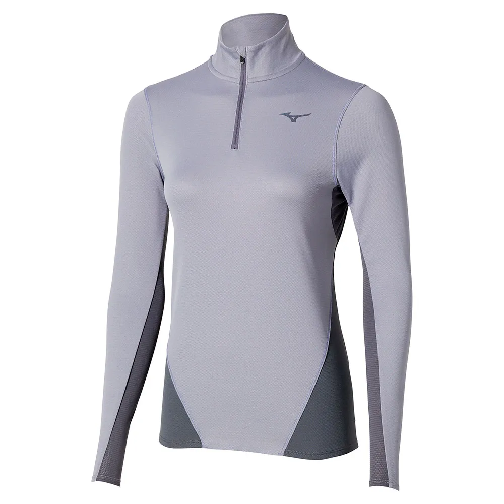 Mizuno Tech Thermal Charge Halbreißverschluss-langarm-t-shirt female