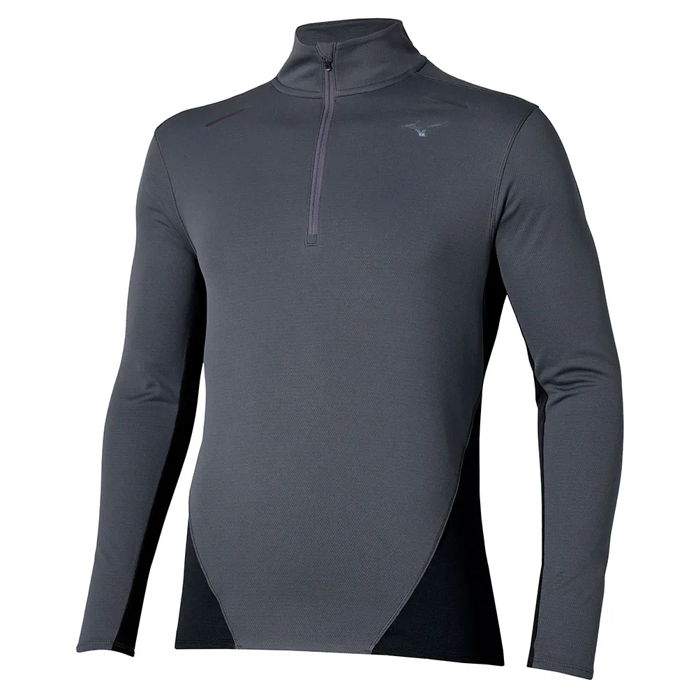 Mizuno Tech Thermal Charge Halbreißverschluss-langarm-t-shirt male Mizuno Tech Thermal Charge Halbreißverschluss-langarm-t-shirt male