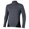 Mizuno Tech Thermal Charge Halbreißverschluss-langarm-t-shirt male