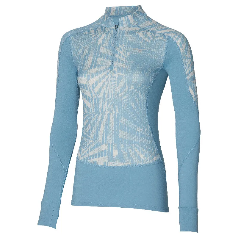 Mizuno Virtual G4 Halbreißverschluss-langarm-t-shirt female