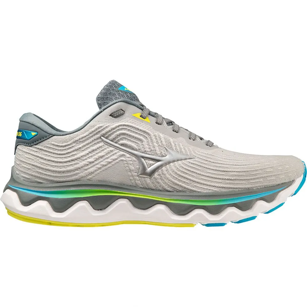 Mizuno Wave Horizon 6 Laufschuhe male, Pearl blue / silver / bolt neo Mizuno Wave Horizon 6 Laufschuhe male, Pearl blue / silver / bolt neo
