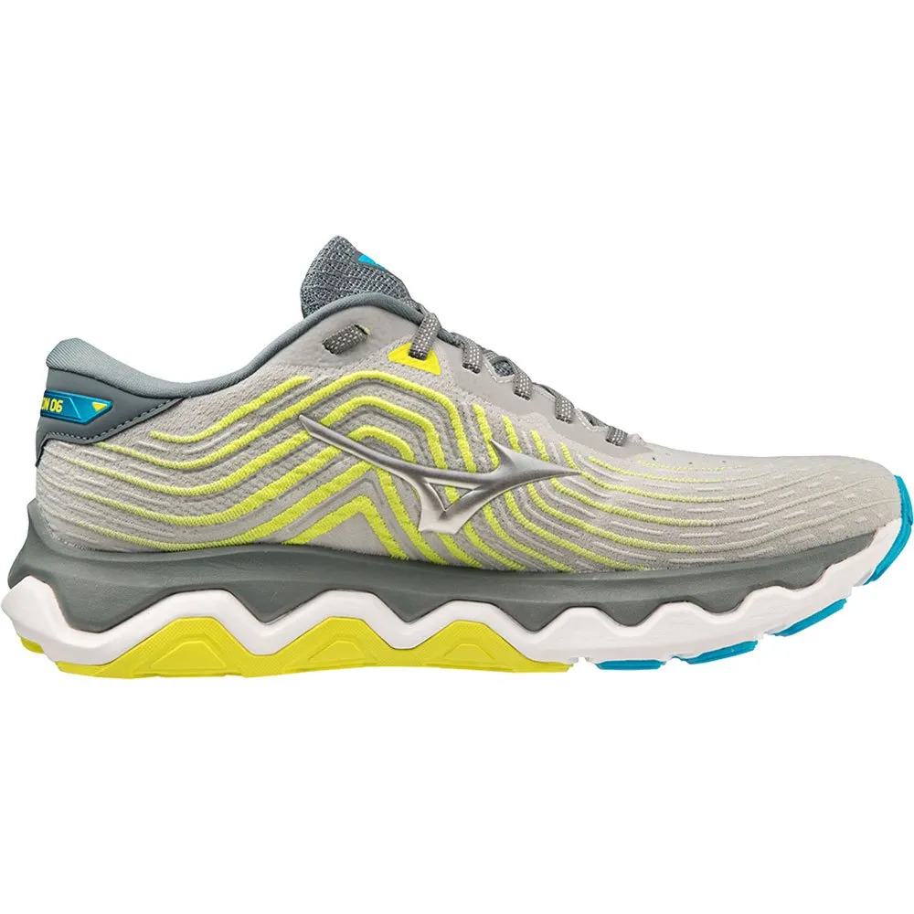 Mizuno Wave Horizon 6 Laufschuhe male, Pearl blue / silver / bolt neo Mizuno Wave Horizon 6 Laufschuhe male, Pearl blue / silver / bolt neo