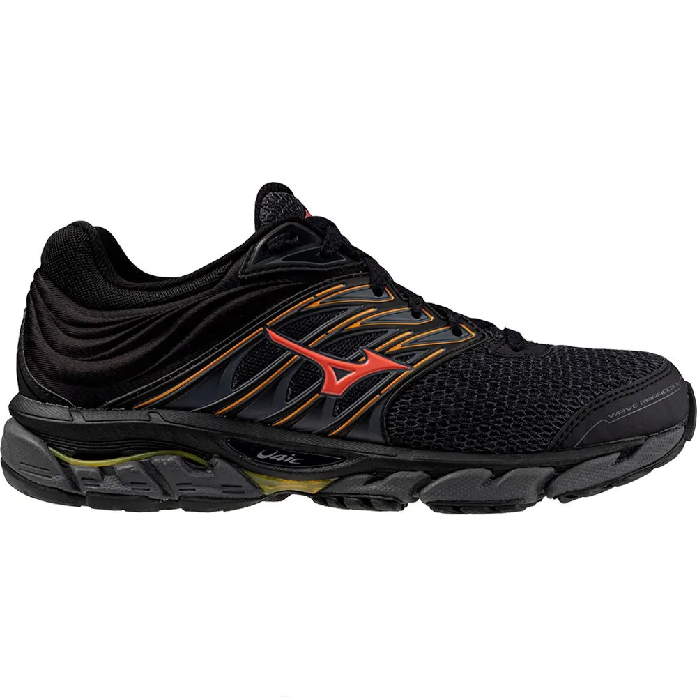 Mizuno Wave Paradox 5 Laufschuhe female, Black / dubarry / carrot curl Mizuno Wave Paradox 5 Laufschuhe female, Black / dubarry / carrot curl