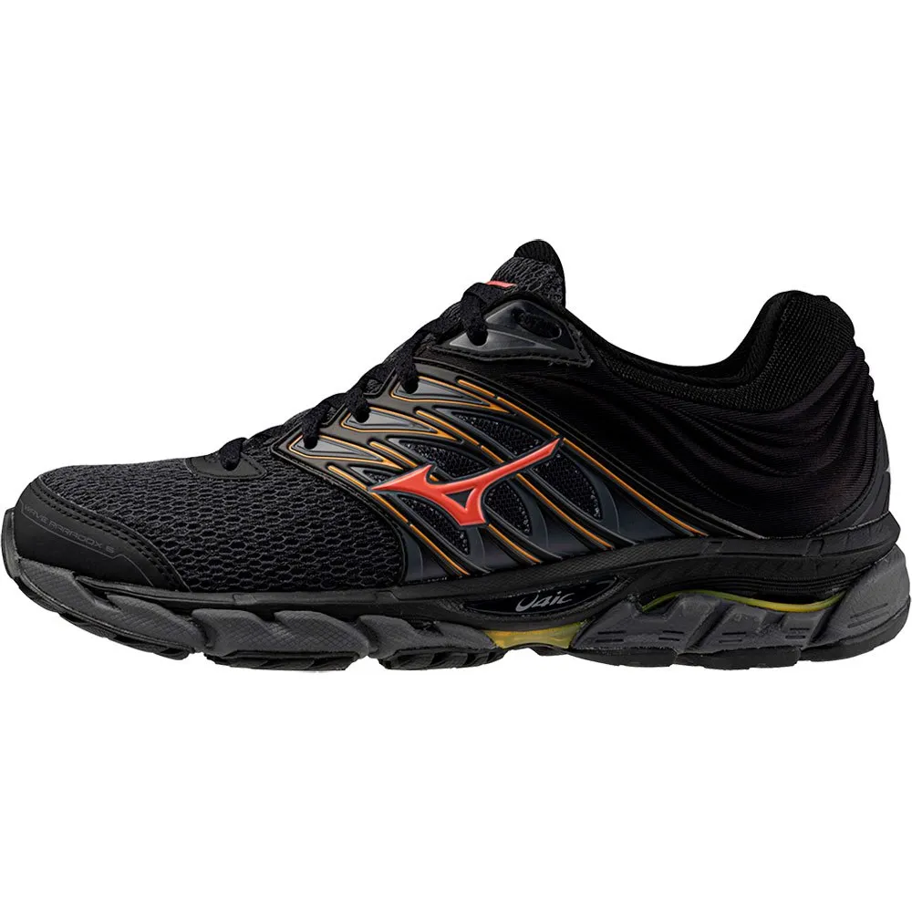 Mizuno Wave Paradox 5 Laufschuhe female, Black / dubarry / carrot curl Mizuno Wave Paradox 5 Laufschuhe female, Black / dubarry / carrot curl