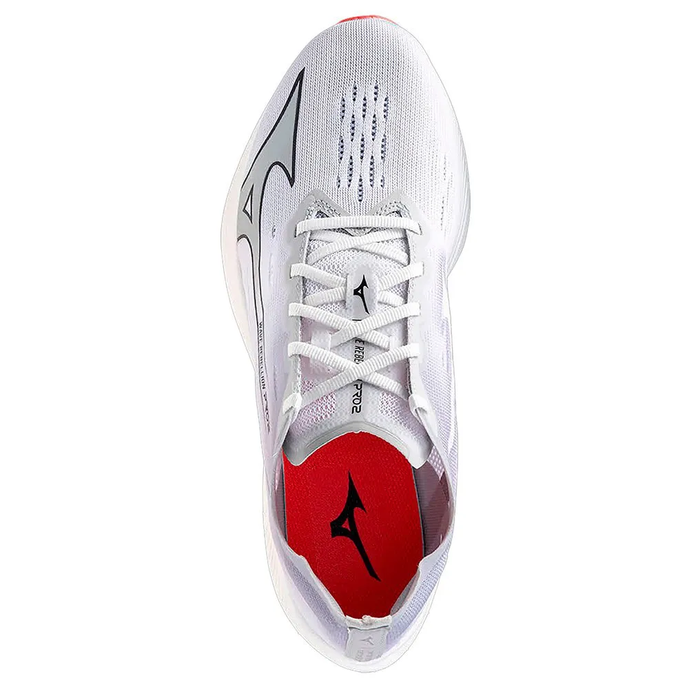Mizuno Wave Rebellion Pro 2(m) Laufschuhe male, White / harbor mist / cayenne Mizuno Wave Rebellion Pro 2(m) Laufschuhe male, White / harbor mist / cayenne
