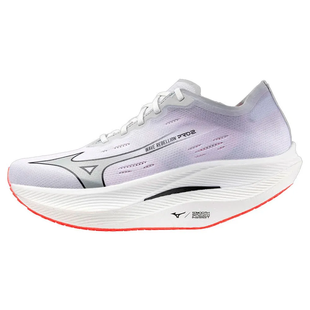 Mizuno Wave Rebellion Pro 2(m) Laufschuhe male, White / harbor mist / cayenne Mizuno Wave Rebellion Pro 2(m) Laufschuhe male, White / harbor mist / cayenne