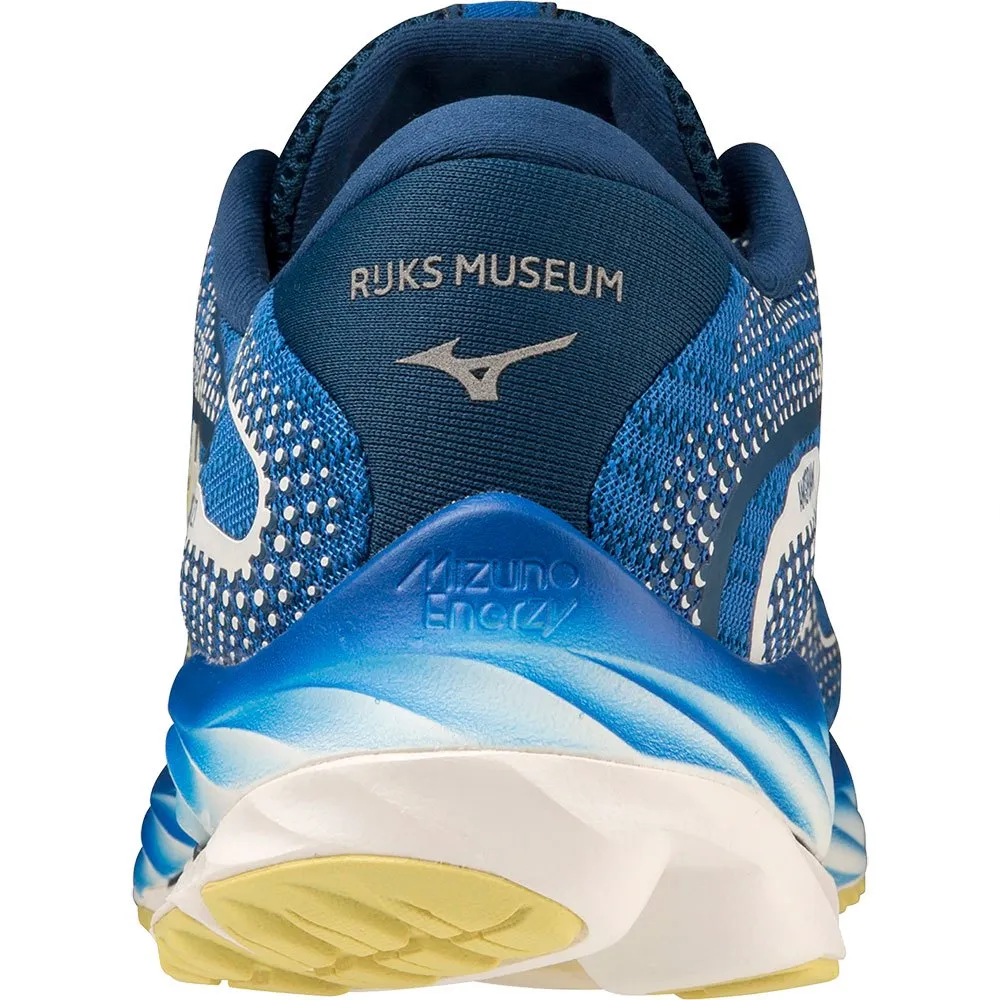 Mizuno Wave Rider 27 Amsterdam Laufschuhe male, Lapis blue / zinnia / poseidon Mizuno Wave Rider 27 Amsterdam Laufschuhe male, Lapis blue / zinnia / poseidon