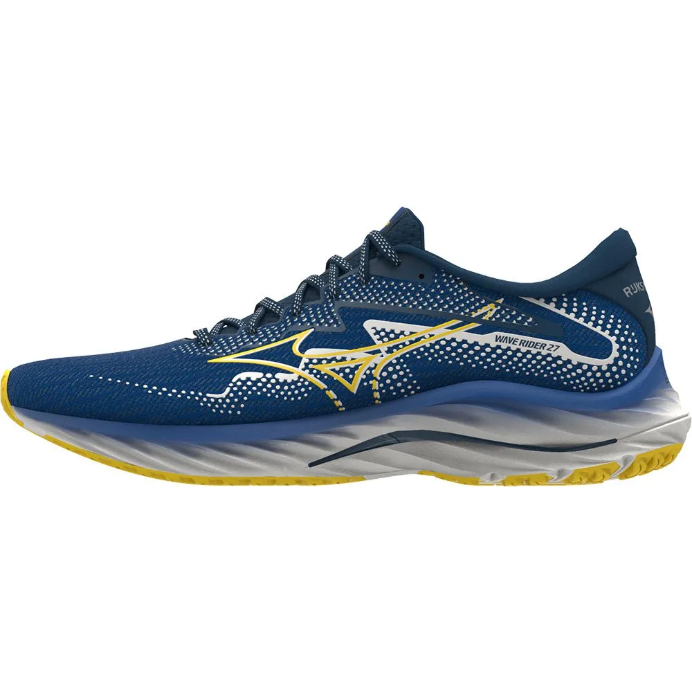 Mizuno Wave Rider 27 Amsterdam Laufschuhe male, Lapis blue / zinnia / poseidon Mizuno Wave Rider 27 Amsterdam Laufschuhe male, Lapis blue / zinnia / poseidon