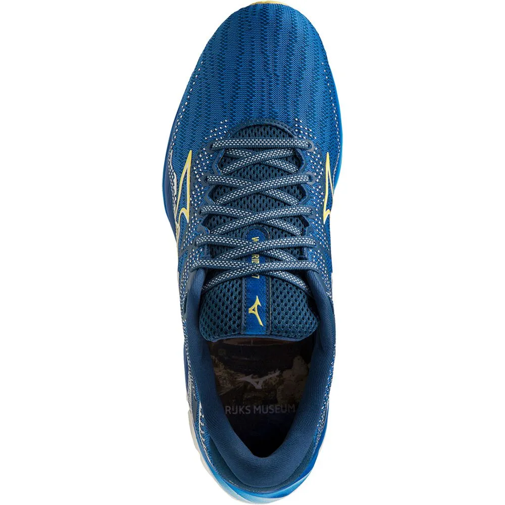 Mizuno Wave Rider 27 Amsterdam Laufschuhe male, Lapis blue / zinnia / poseidon Mizuno Wave Rider 27 Amsterdam Laufschuhe male, Lapis blue / zinnia / poseidon