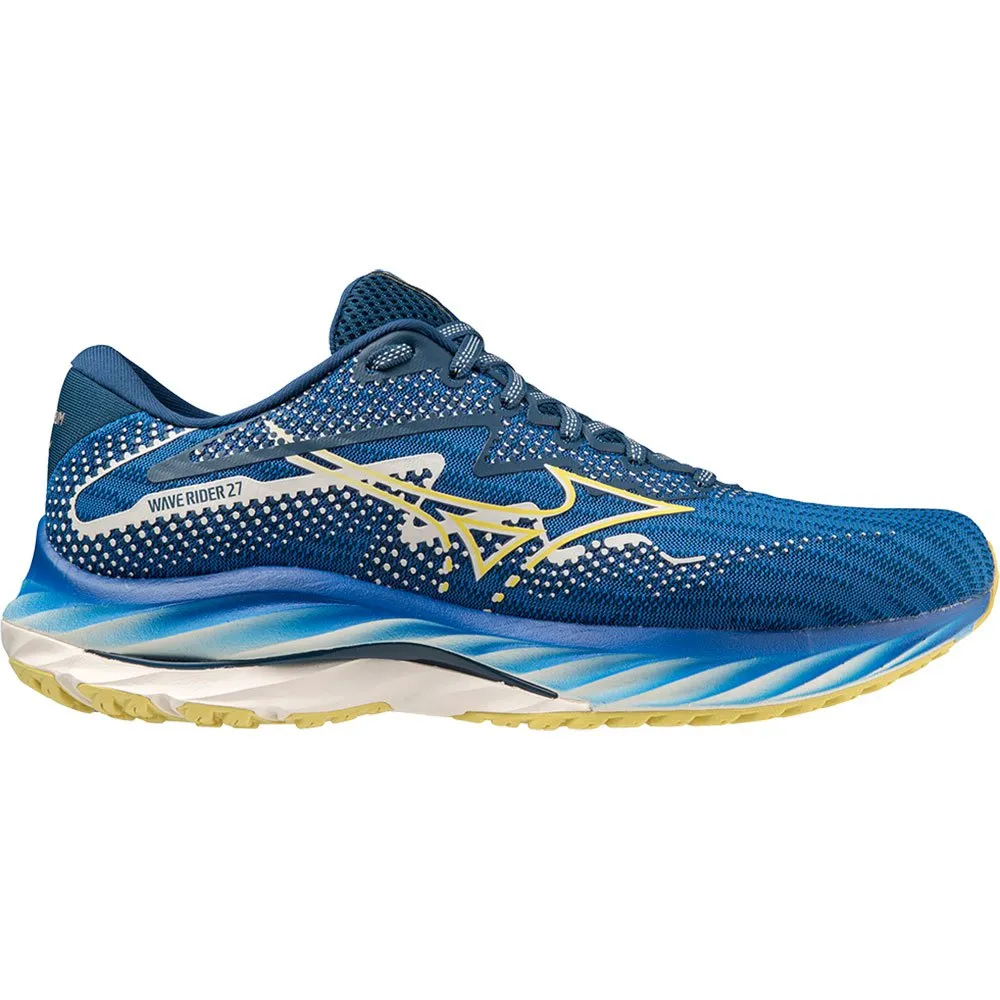 Mizuno Wave Rider 27 Amsterdam Laufschuhe male, Lapis blue / zinnia / poseidon Mizuno Wave Rider 27 Amsterdam Laufschuhe male, Lapis blue / zinnia / poseidon
