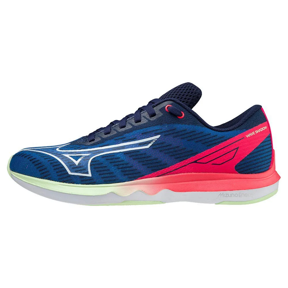 Mizuno Wave Shadow 5 Laufschuhe female, Princess blue / indigo white / pink