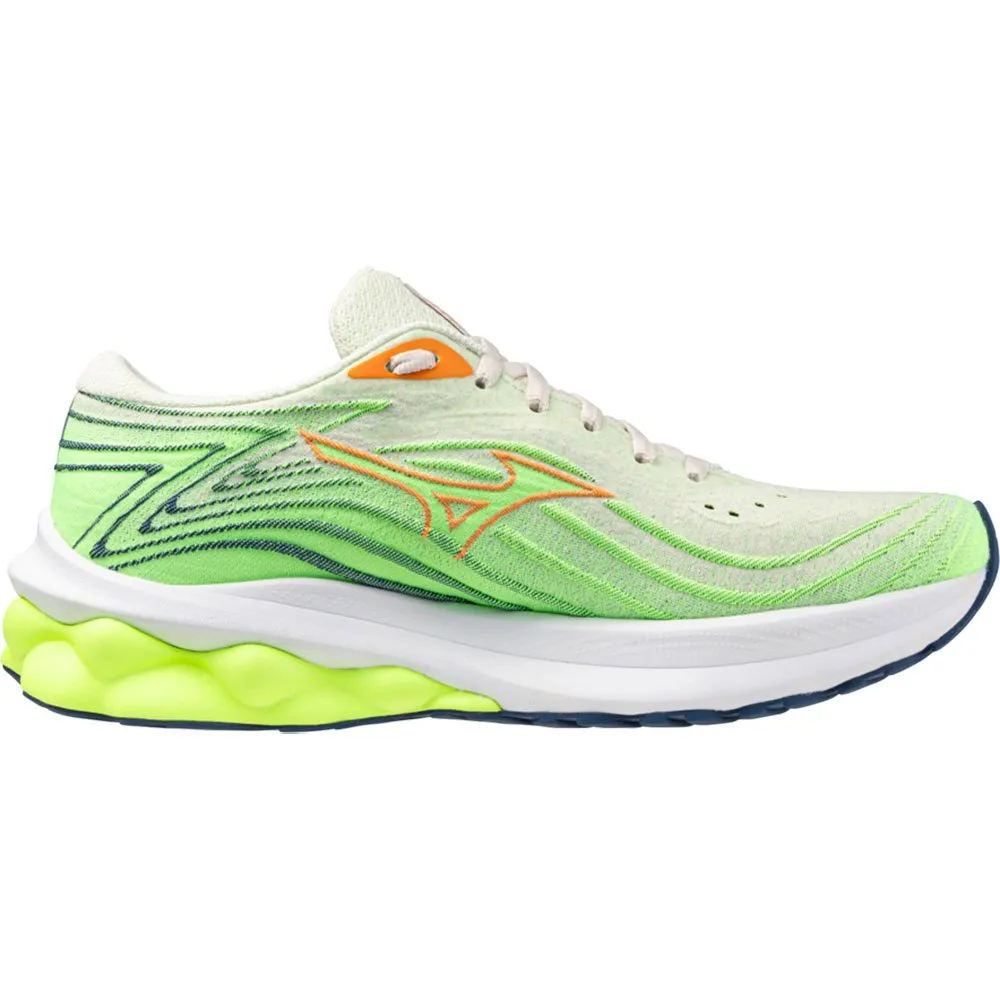 Mizuno Wave Skyrise 5 Laufschuhe Refurbished female, Pristine / vibrant orange