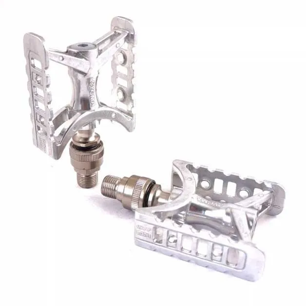 MKS Cygma Ezy Pedale, Silver, One Size MKS Cygma Ezy Pedale, Silver, One Size