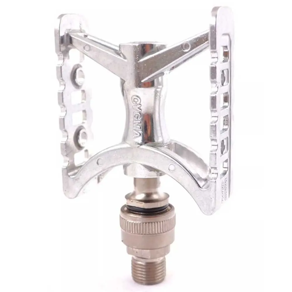 MKS Cygma Ezy Pedale, Silver, One Size MKS Cygma Ezy Pedale, Silver, One Size