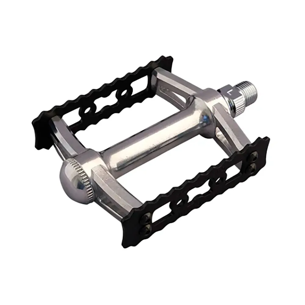 MKS Sylvan Stream Pedale, Black / silver alloy / steel, One Size MKS Sylvan Stream Pedale, Black / silver alloy / steel, One Size