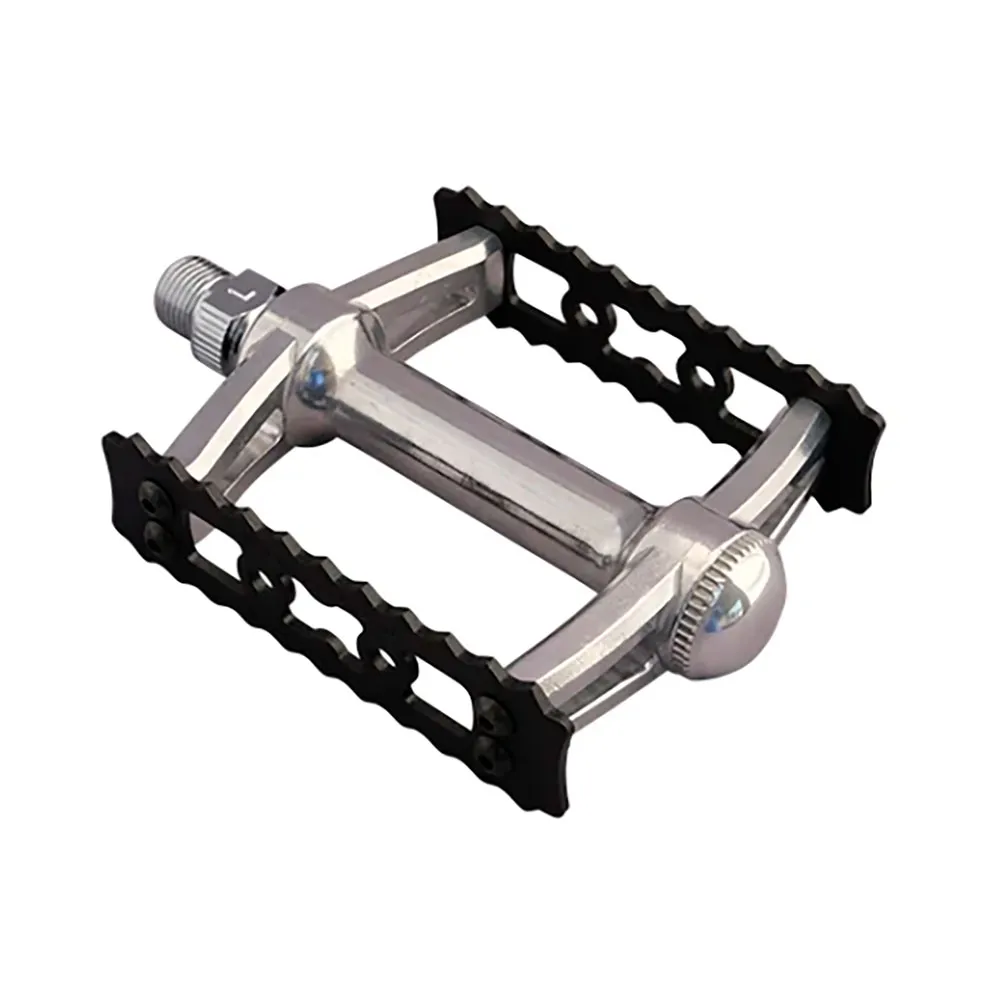 MKS Sylvan Stream Pedale, Black / silver alloy / steel, One Size MKS Sylvan Stream Pedale, Black / silver alloy / steel, One Size