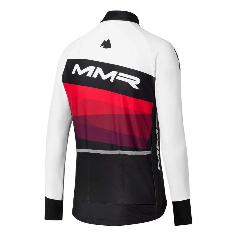 MMR Skr Sport Fit 2019 Langarm-trikot, White / black / red MMR Skr Sport Fit 2019 Langarm-trikot, White / black / red
