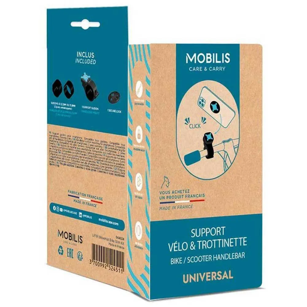 Mobilis 044024 Lenkertelefonhalterung, Black, One Size