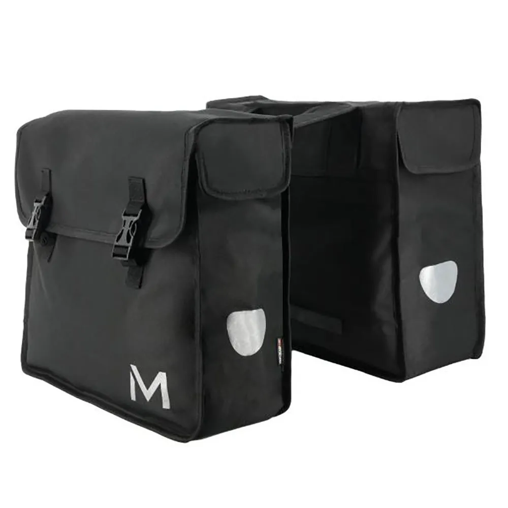 Mobilis Double Luggage Carrier Fahrradtaschen 30l, Black, One Size Mobilis Double Luggage Carrier Fahrradtaschen 30l, Black, One Size