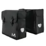 Mobilis Double Luggage Carrier Fahrradtaschen 30l, Black, One Size