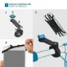 Mobilis Mount360 4-7´´ Lenkertelefonhalterung, Black, One Size