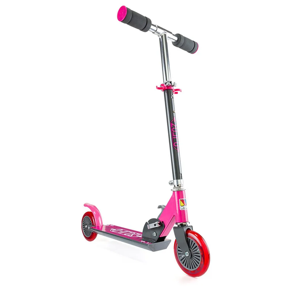 Molto Faltbarer 2-rad Roller Mit Höhenverstellbarem Lenker Und Zwei Stützpositionen 50kg 72-77 Cm, Multicolor, One Size