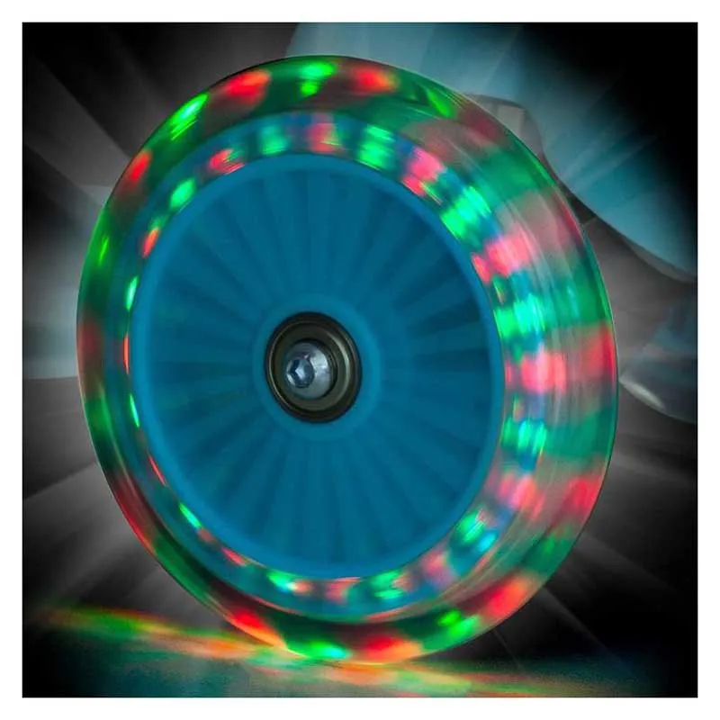 Molto Maxi Lights Youth Tretroller, Blue / pink, One Size Molto Maxi Lights Youth Tretroller, Blue / pink, One Size