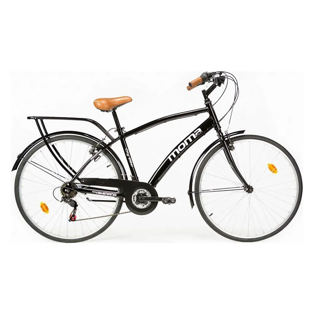 Momabikes City 28´´ Tz-500 Fahrrad, Black, One Size
