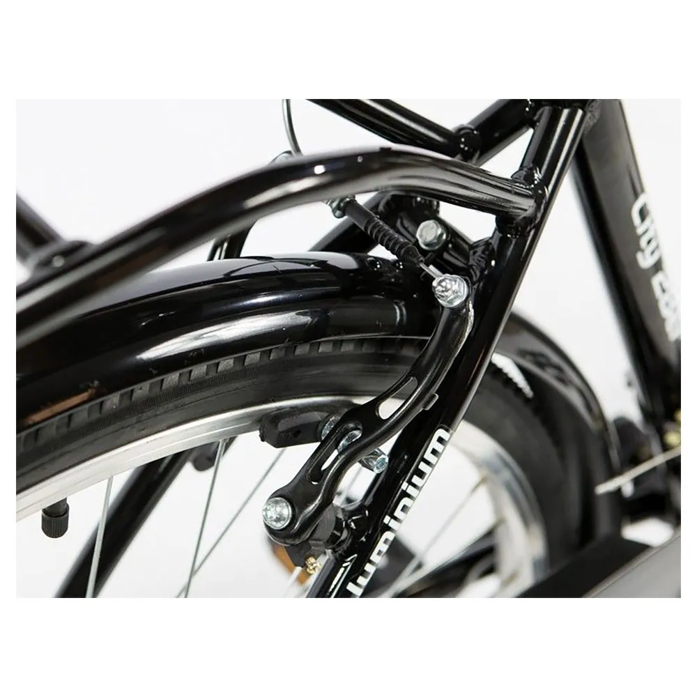 Momabikes City 28´´ Tz-500 Fahrrad, Black, One Size