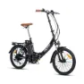 Momabikes E-20.2 Faltbares Elektrofahrrad, Black, One Size, 576Wh