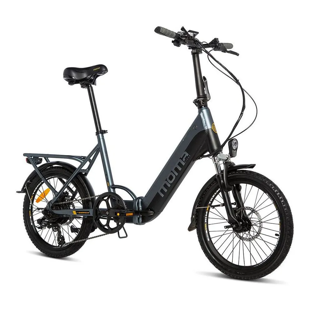Momabikes E-20 Pro Faltbares Elektrofahrrad, Grey / black, One Size, 624Wh Momabikes E-20 Pro Faltbares Elektrofahrrad, Grey / black, One Size, 624Wh