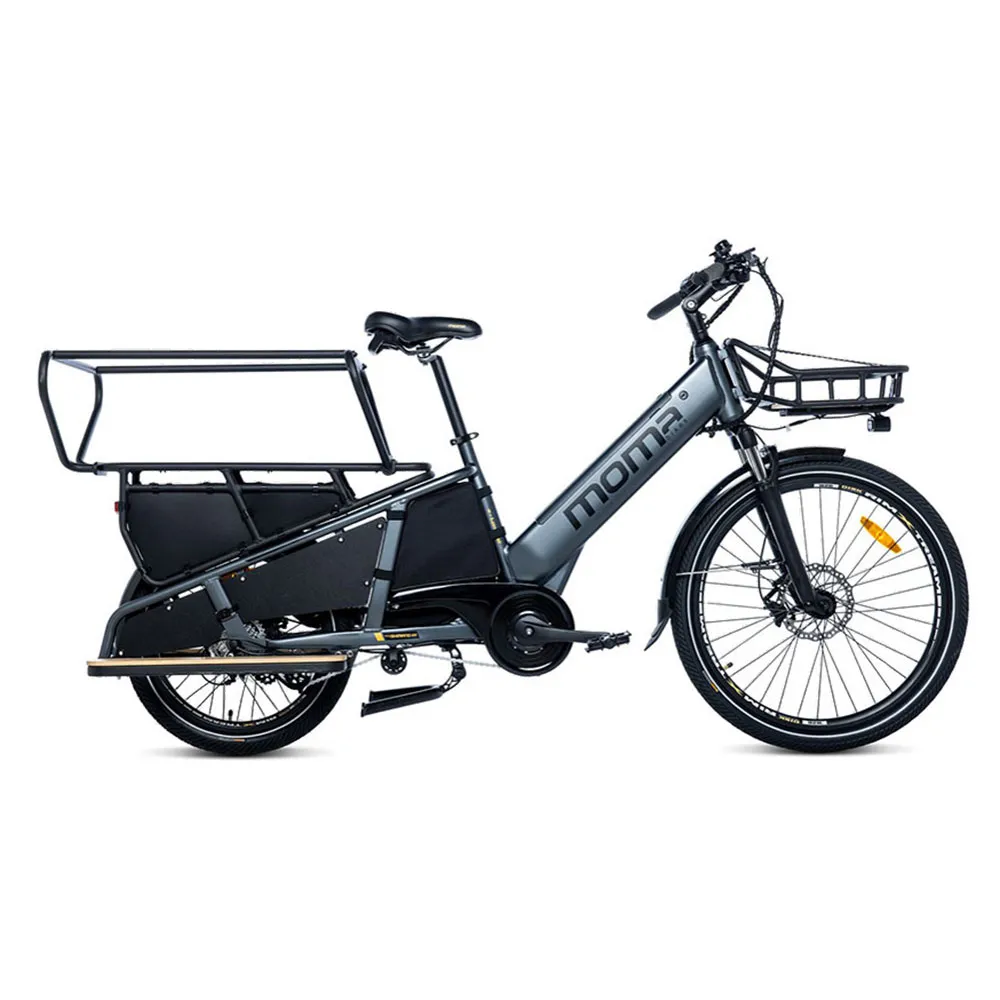 Momabikes E-longtail 26-20´´ Altus Rd-m310 2024 Elektrofahrrad, Black / grey, One Size, 624Wh Momabikes E-longtail 26-20´´ Altus Rd-m310 2024 Elektrofahrrad, Black / grey, One Size, 624Wh
