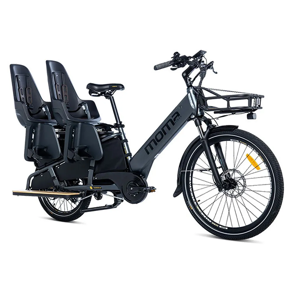 Momabikes E-longtail 26-20´´ Altus Rd-m310 2024 Elektrofahrrad, Black / grey, One Size, 624Wh Momabikes E-longtail 26-20´´ Altus Rd-m310 2024 Elektrofahrrad, Black / grey, One Size, 624Wh