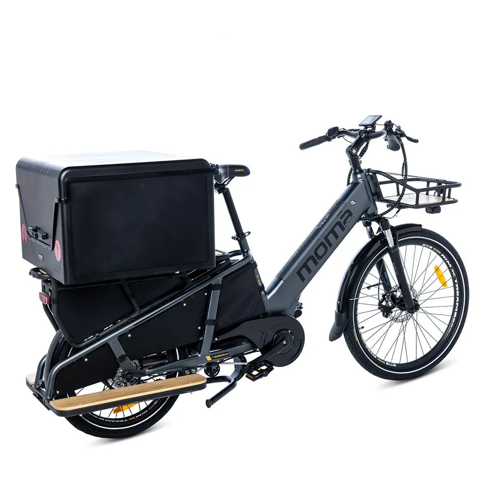 Momabikes E-longtail 26-20´´ Altus Rd-m310 2024 Elektrofahrrad, Black / grey, One Size, 624Wh Momabikes E-longtail 26-20´´ Altus Rd-m310 2024 Elektrofahrrad, Black / grey, One Size, 624Wh